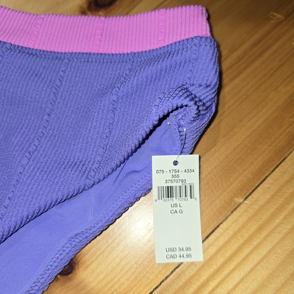 Aerie Purple and Pink Cutout Scoop Bra - Picture 3 of 4